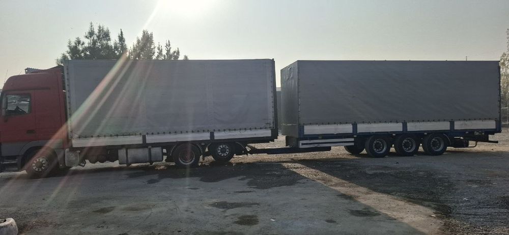 Mercedes Actros Паравоз + Прицеп Сотилади