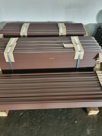 Sipca metalica pentru constructii maro 1ml aspect natural si elegant