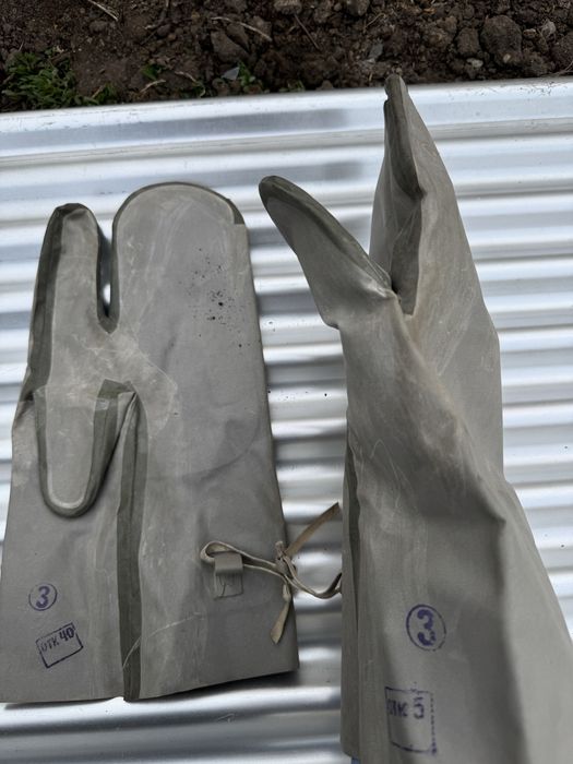 Перчатки ОЗК резиновые