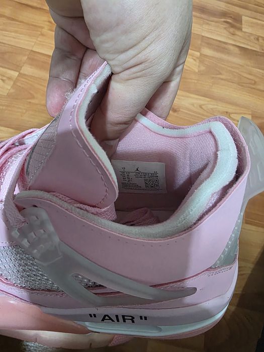 Adidasi jordan patru of white