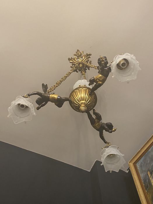 Candelabru bronz