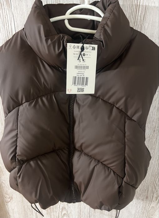 Кафяв елек Bershka, нов с етикет