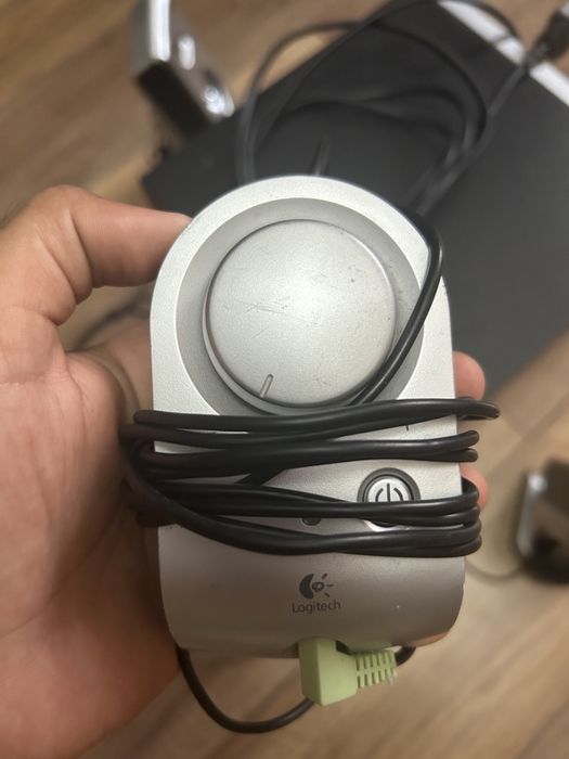 Мощна 2.1 аудио система Logitech Z3 – 40W RMS (Дървен субуфер)