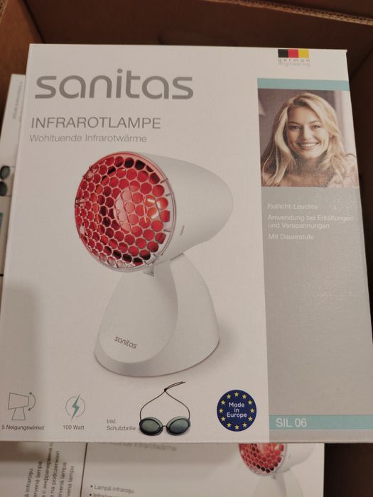 Нова инфрачервена лампа Sanitas 100 W