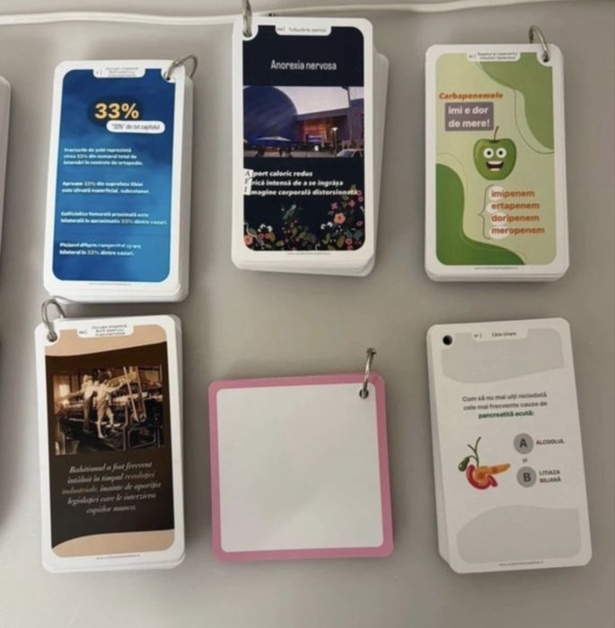 Vand flashcarduri Madalina pentru rezidentiat