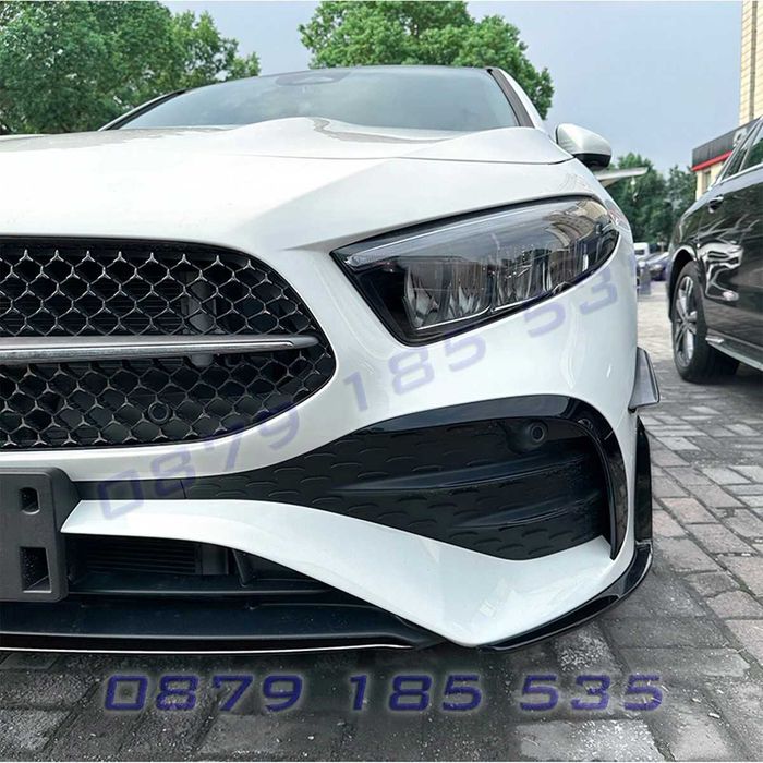 Тунинг спойлер капаци предна броня Mercedes A W177 AMG Fac мерцедес