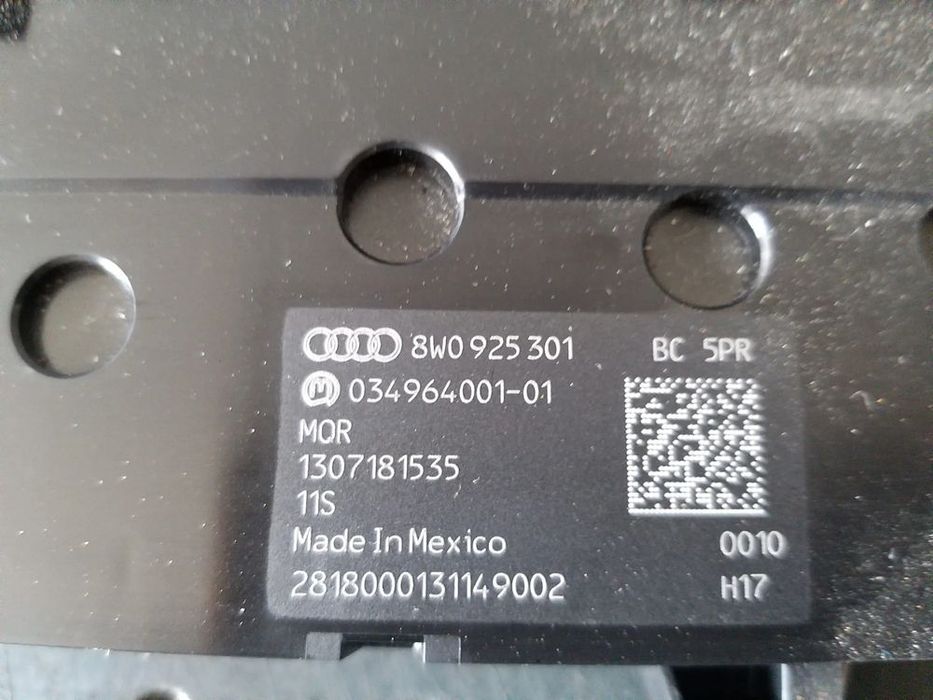 Panou comanda butoane audi a4 b9 8w 8w0925301 03496400101