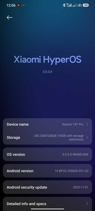 Xiaomi 14T Pro 12GB RAM 512GB