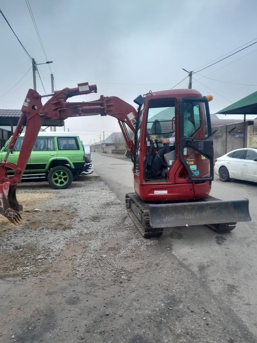 Экскаватор Тараз мини  трактор малютка , водопровод Су кіргізу септик
