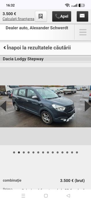 Vind Dacia lodgy