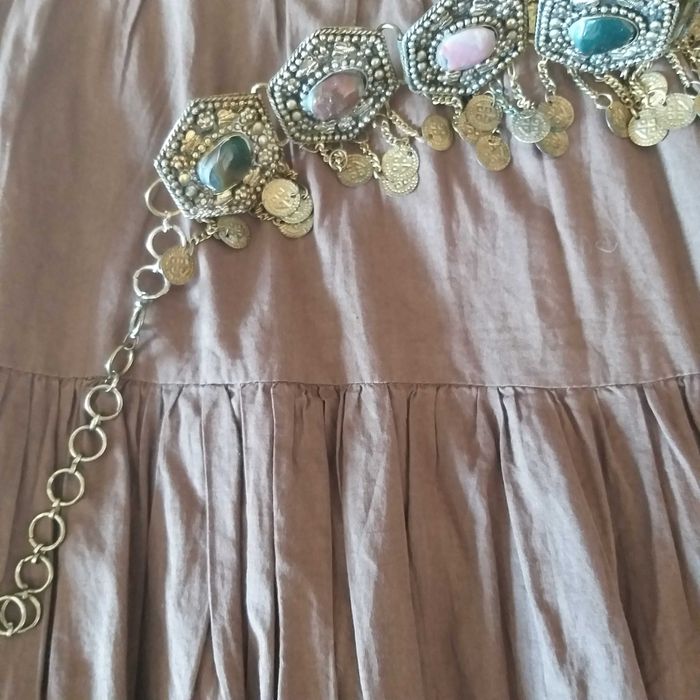 Метален етно колан