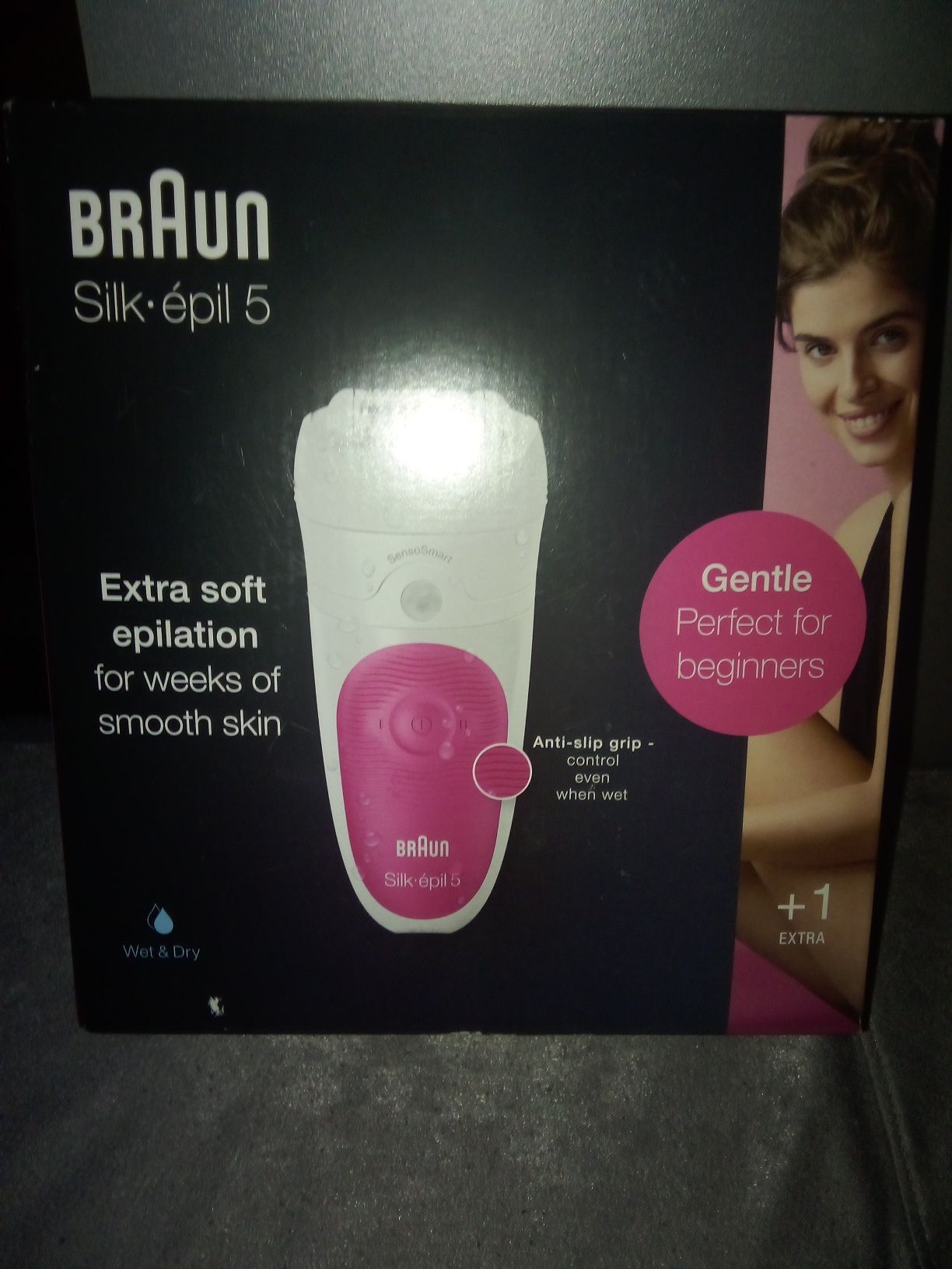 Braun, Silk Epil 5 SensoSmart Wet and Dry Epilator