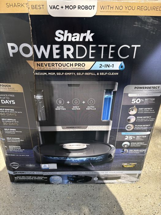 Shark power detect 2 in 1