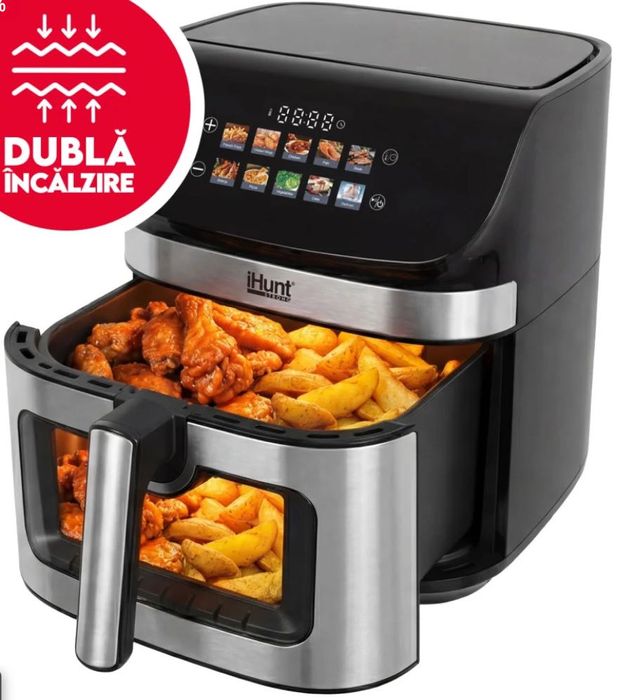 Air Fryer Friteuza cu aer cald iHunt Ultra 9L