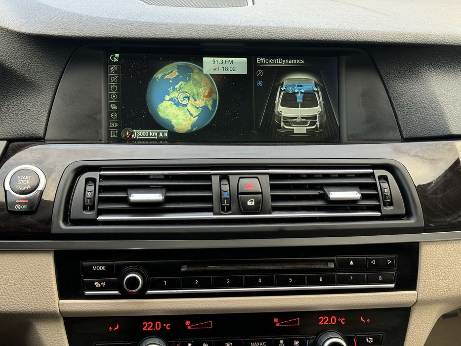 Bmw f10,x-drive,2013,Facelift,258 cp,piele,interior alb!