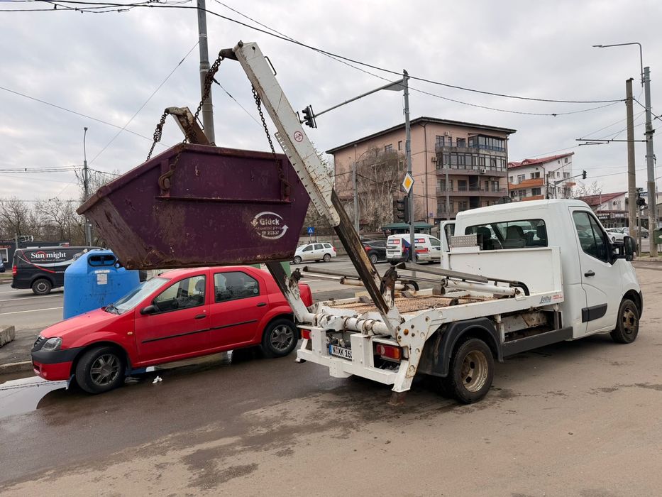 Transport deseuri container 3mc 5 mc 7 mc 10 mc