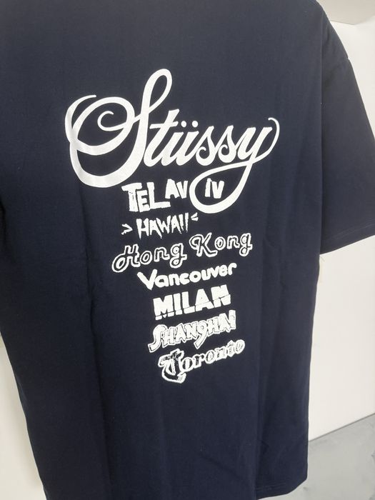 Tricou Stussy albastru