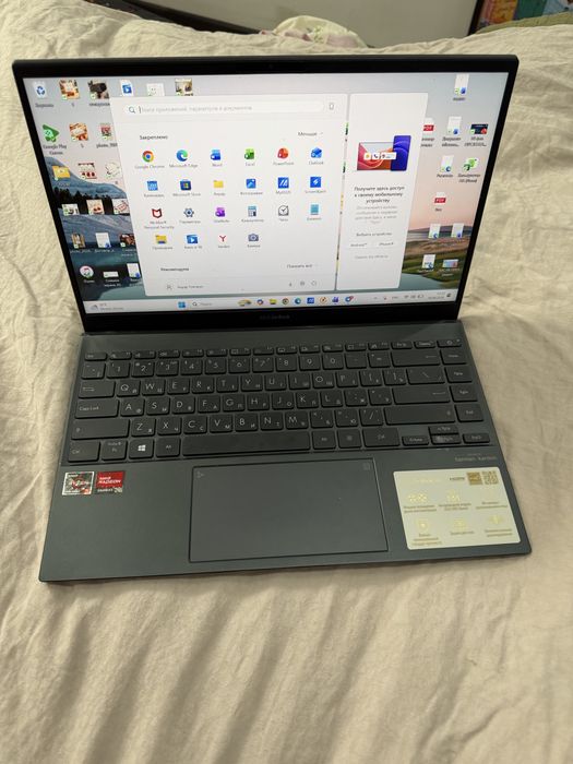 Asus zenbook Um425Q SSD:512gb ryzen 5