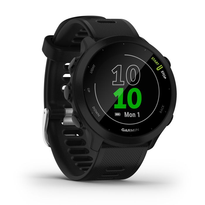 Ceas Smartwatch Gps Forerunner 55 Negru - produs resigilat Decathlon