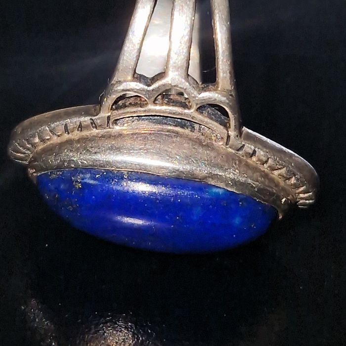 Inel argint 925 cu azurit natural