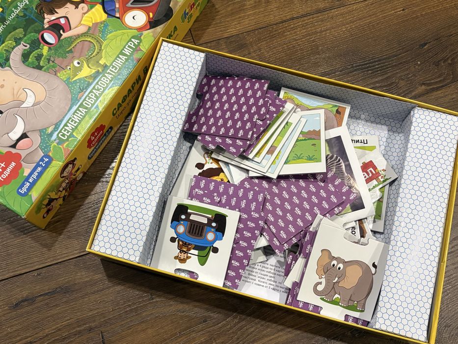 Thinkle Stars – „Сафари в Африка“ (4+ години), образователна игра