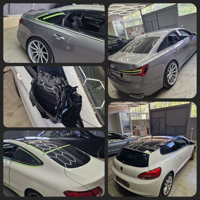 Colantare auto, polish faruri chrome delete, polish auto, ambientale