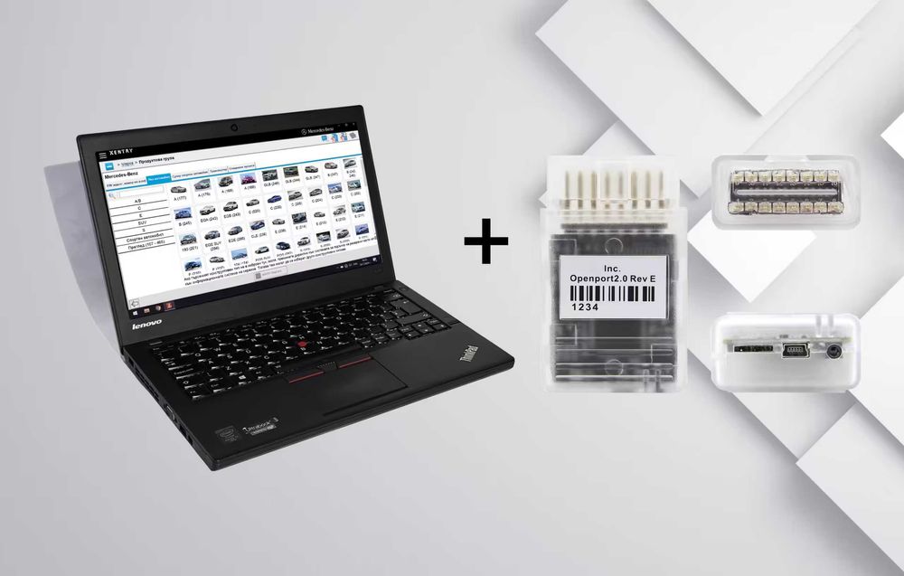 Lenovo ThinkPad 8GB , i5, 256SSD + Mercedes Xentry + Vediamo