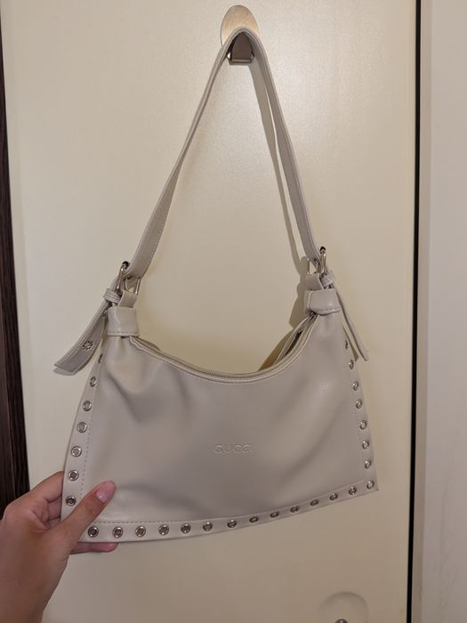 Geanta Gucci crem