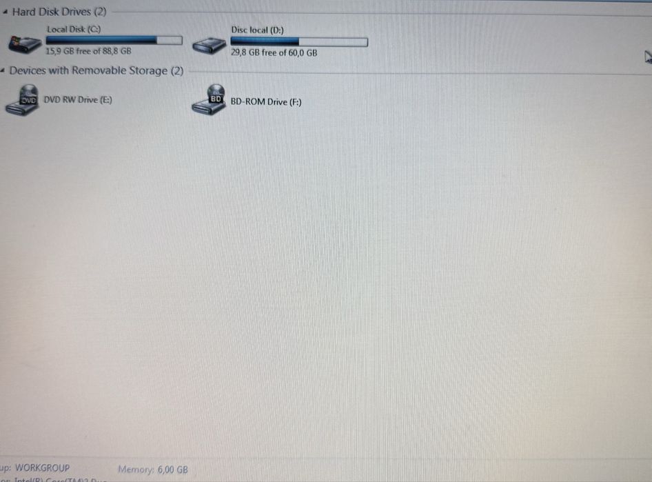 Laptop Lenovo ThinkPad R500