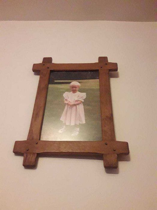 Set rama tablou din lemn masiv