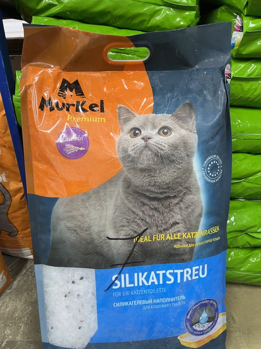 В ассортменте Murkel наполнитель силикагелевый