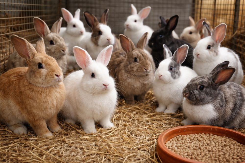 кролики: мясом/ живьем