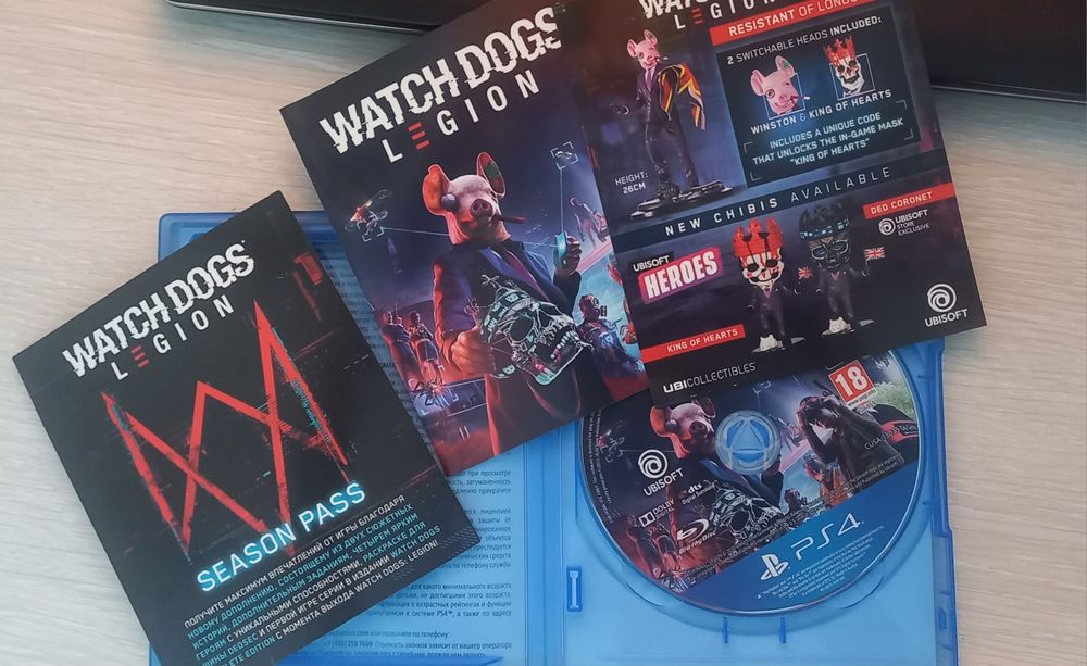 Продам watch dogs legion на пс4