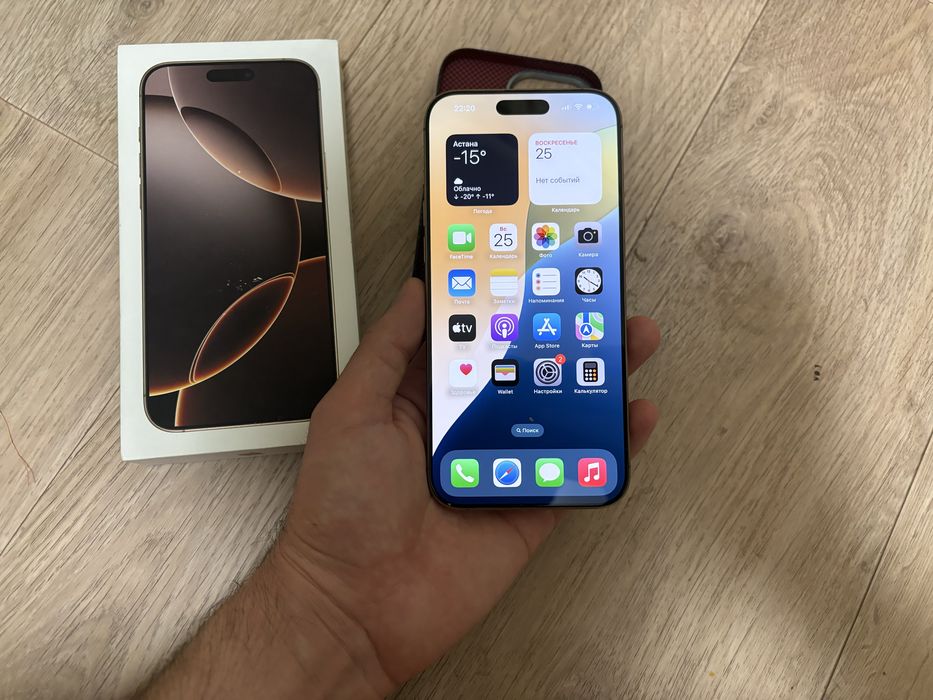 Apple iphone 16 Pro Max 256gb Original продам.Состояние идеал.Торг.