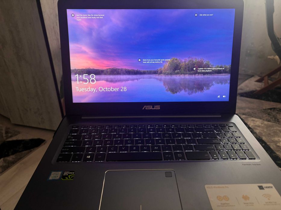 ASUS VivoBook Pro – i5-7300HQ / GTX 1050Ti / 4GB / 1TB HDD