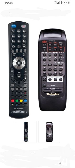 Telecomanda Technics-inlocuitor