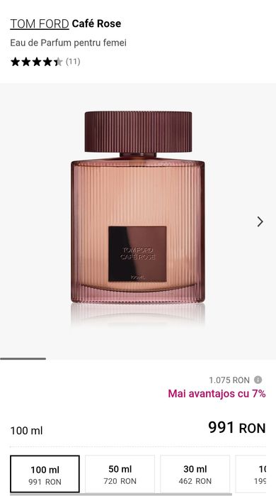 Tom Ford Café Rose apa de parfum pentru femei 100ml