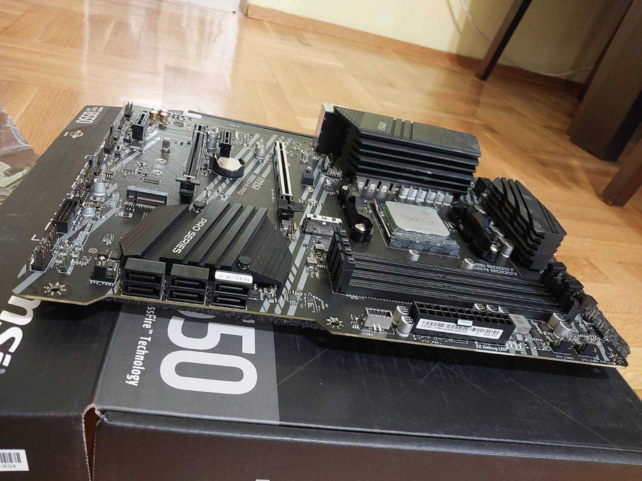 AMD Ryzen 7 5800X + MSI B550-A Pro