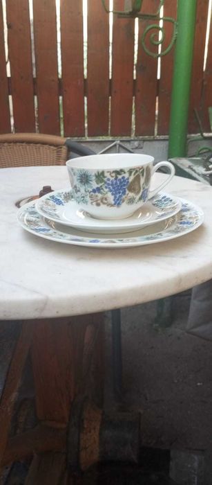 Set mic dejun porțelan foarte fin Bavaria