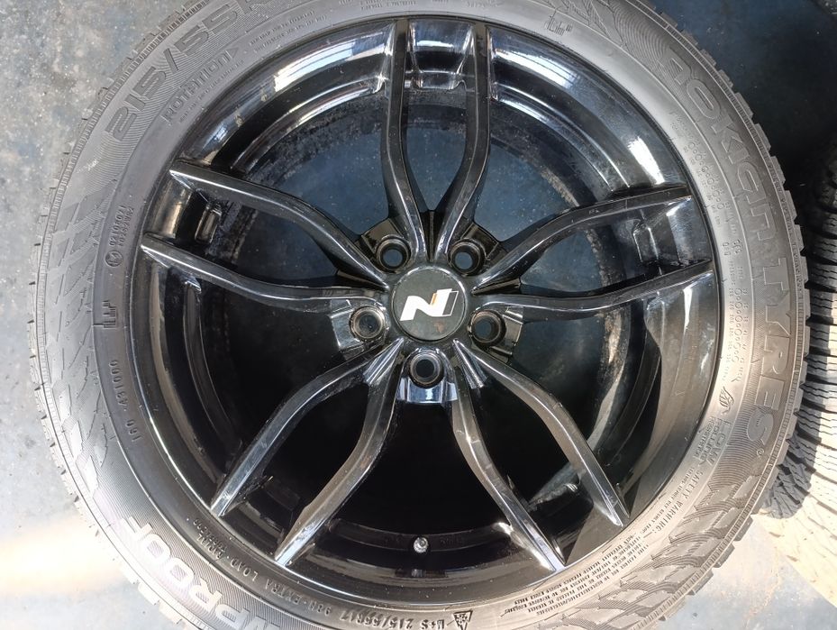 Jante aliaj Ford Focus 17'' cu anvelope de iarnă dot 2021 - 8mm