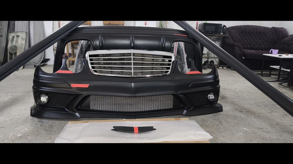 Бампера, пороги w211 e63