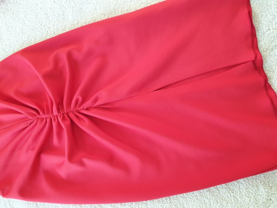 Rochie decoltata rosie mar S