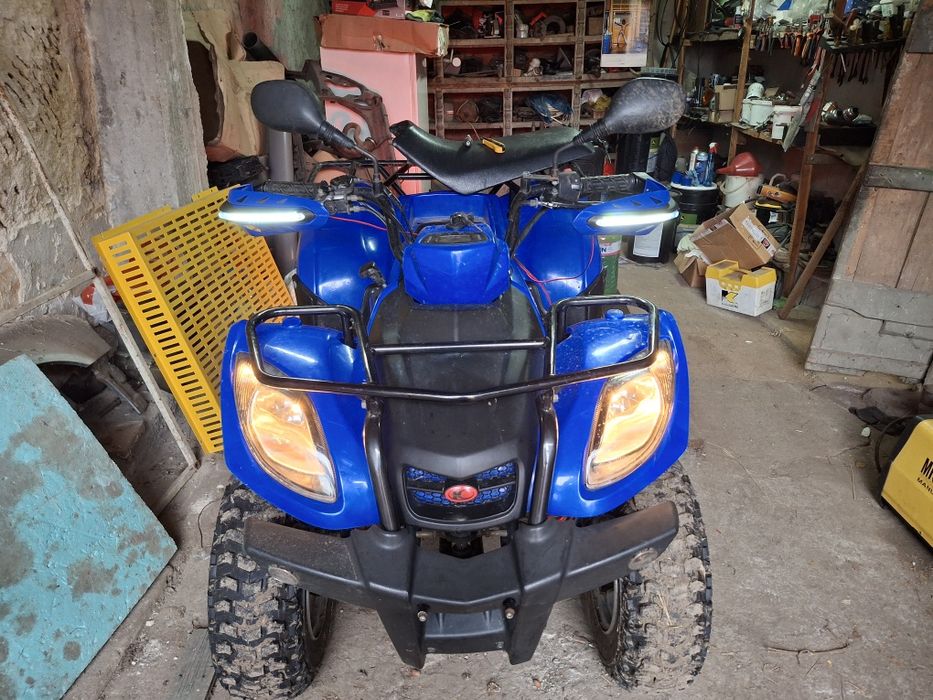 Atv Kymco 150 с проблем с мотора