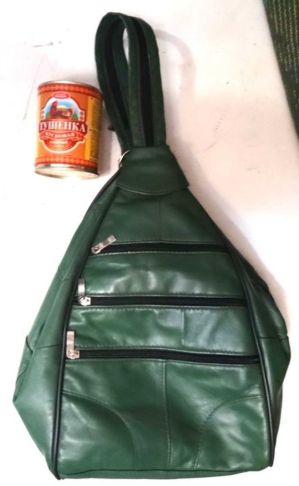 сумочка-рюкзак натуральная кожа