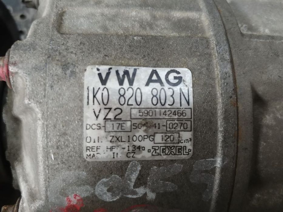 Compresor clima ac 1k0820803n vw golf 5 jetta passat touran tiguan seat altea leon skoda octavia 2 superb