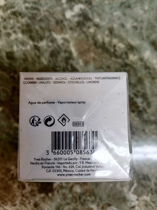 Parfum Yves Rocher Cuir de nuit