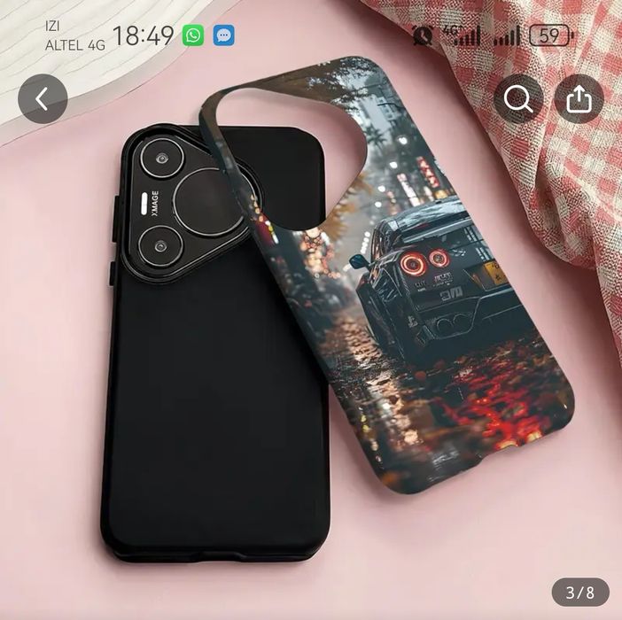 Чехол на телефон пура 80 про