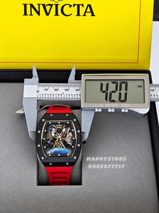 INVICTA Interstellar Red automatic 42 mm, Инвикта нов мъжки часовник