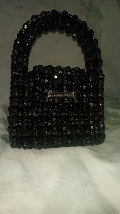 Munchoqdan sumka. Сумка из бусин