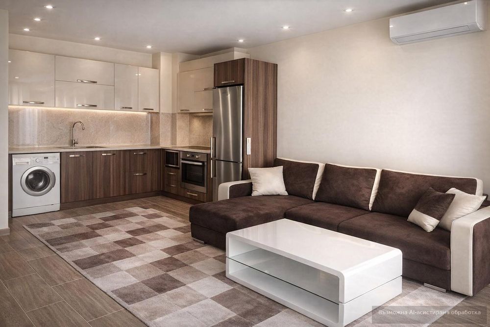 Двустаен апартамент под наем в Център